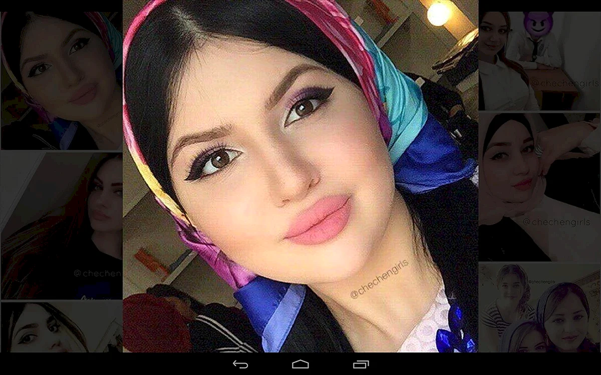 Самые красивые чеченские девушки