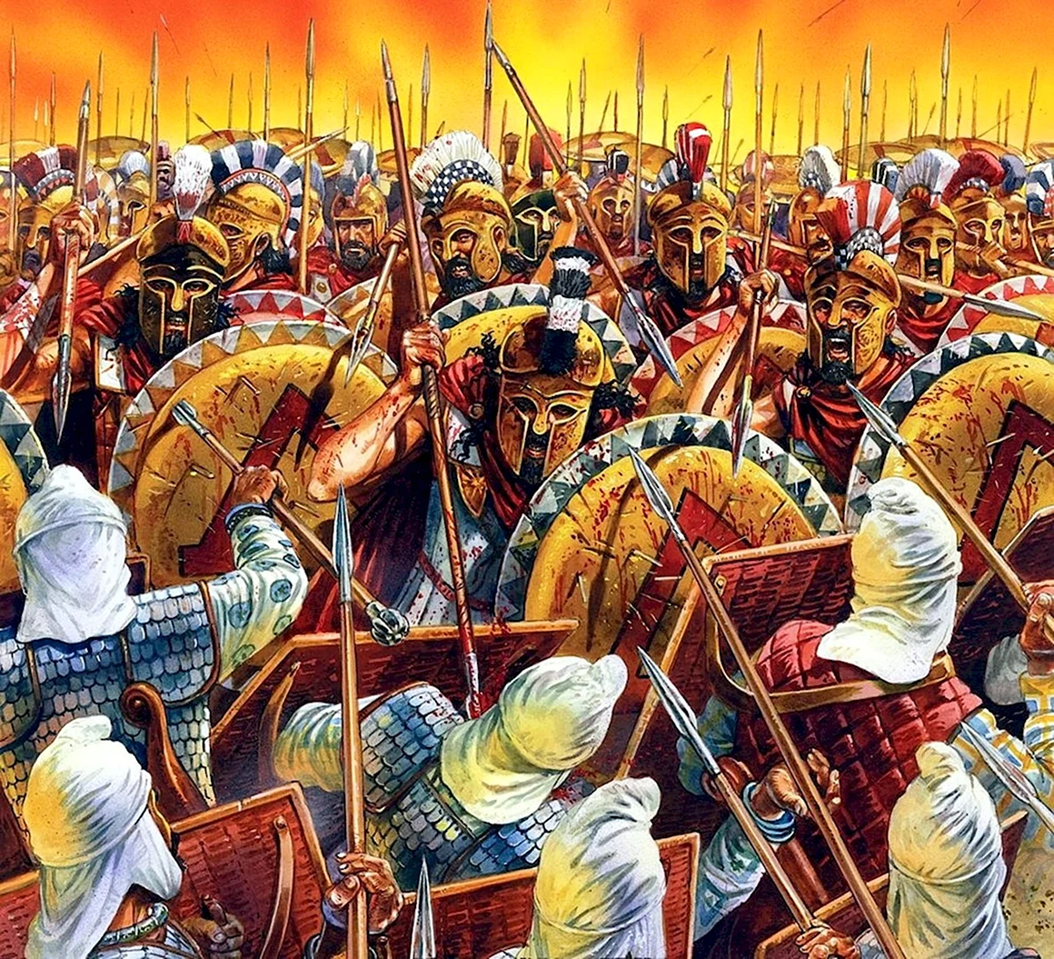 300 Спартанцев битва при Фермопилах