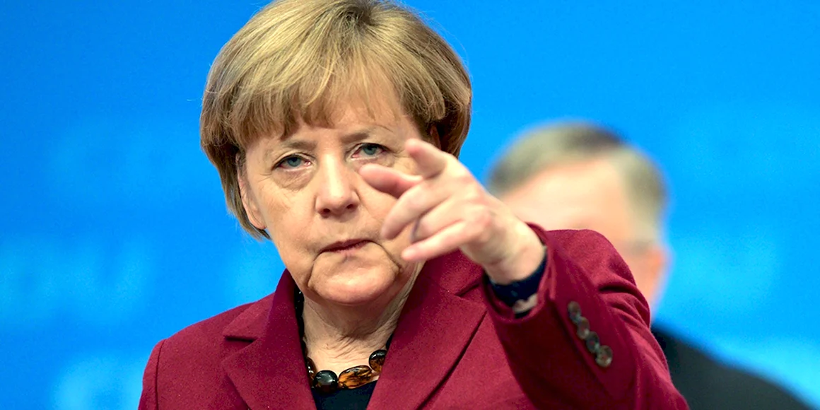 Ангела Меркель злая