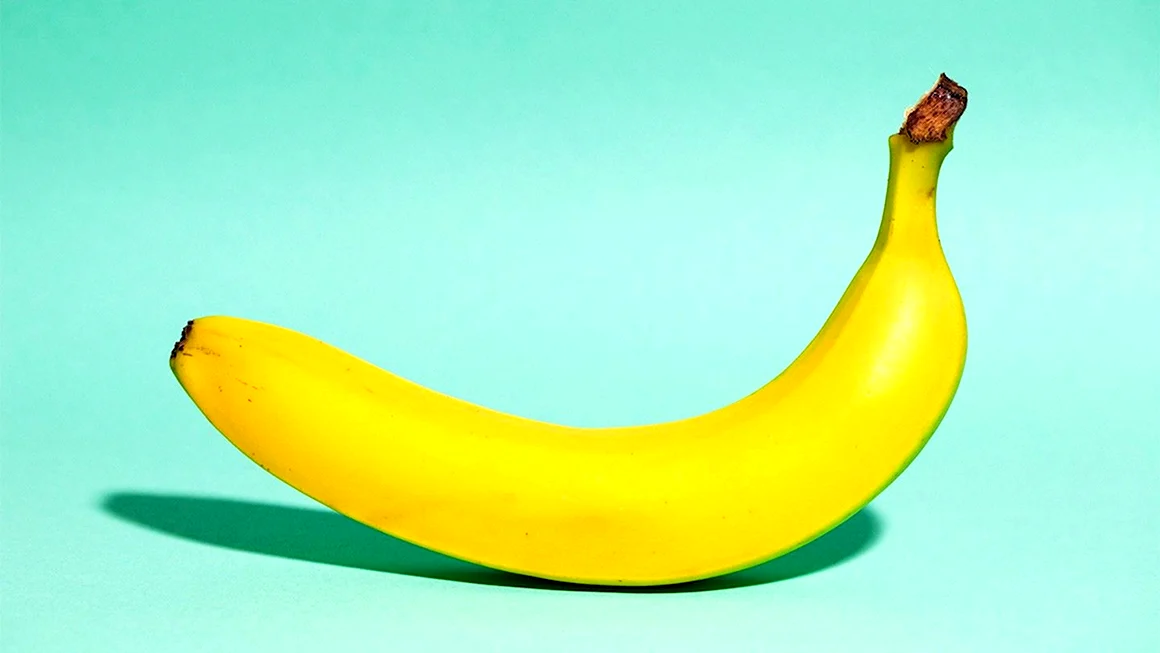 Банан лежит