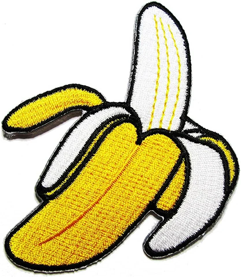 Банан вышивка