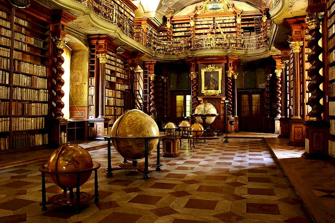 Библиотека в Праге Клементинум