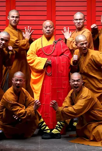 Боевые монахи монастыря Шаолинь