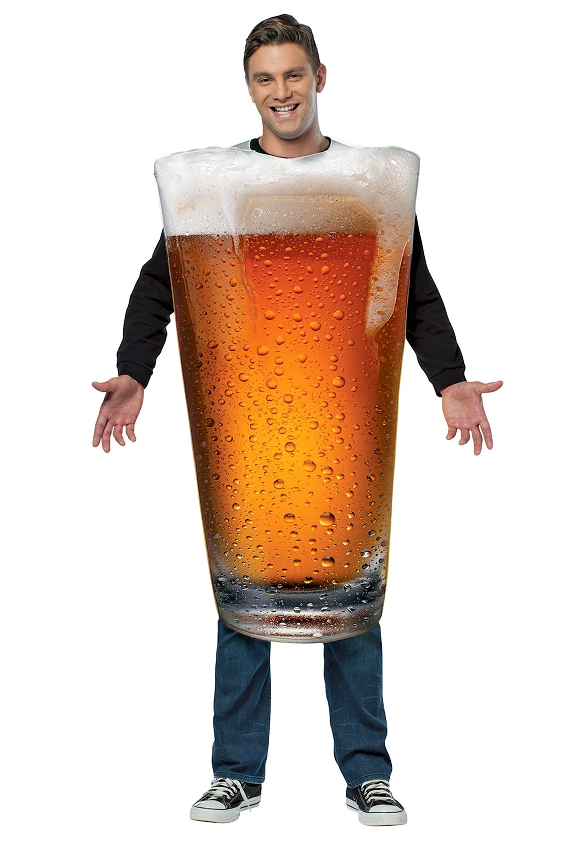 Человек с пивом