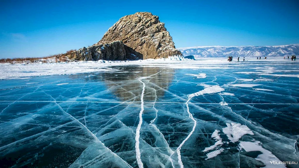 Чивыркуйский залив зимой