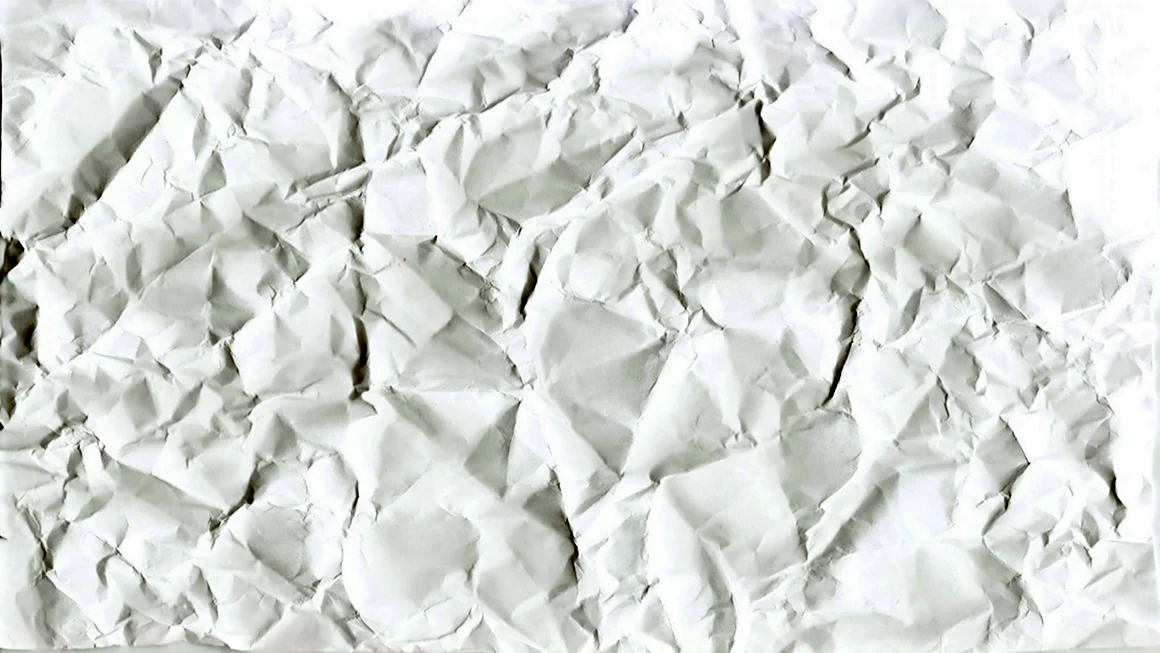 Crumpled White paper