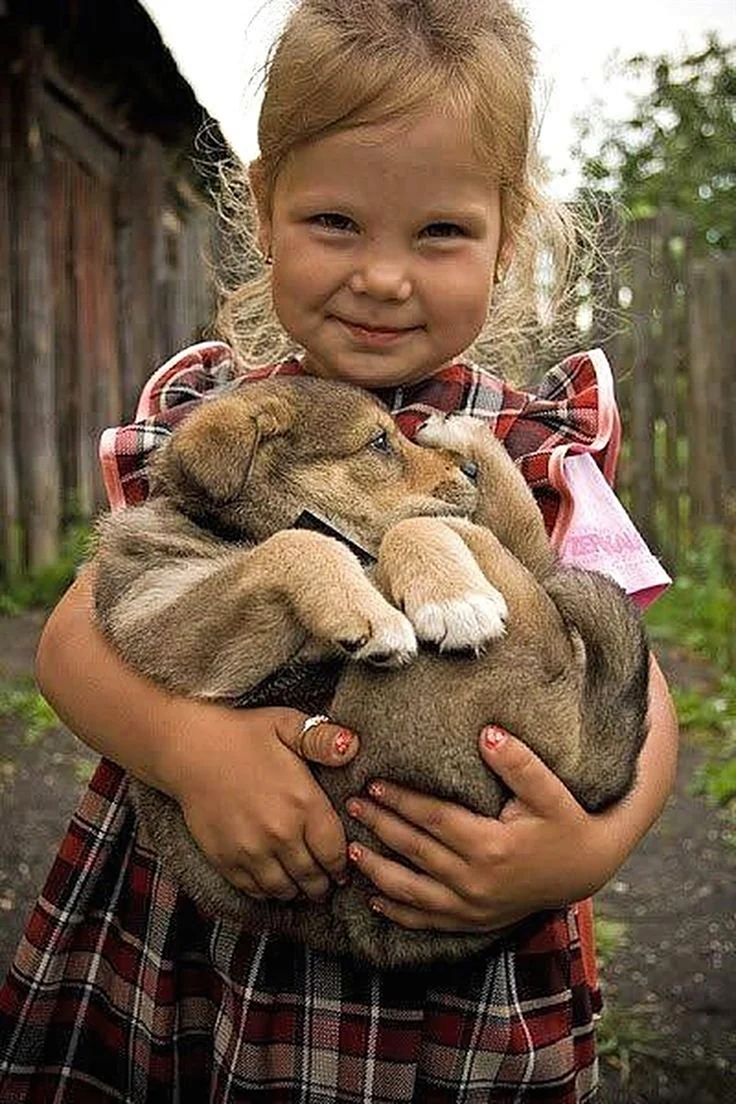 Дети с животными
