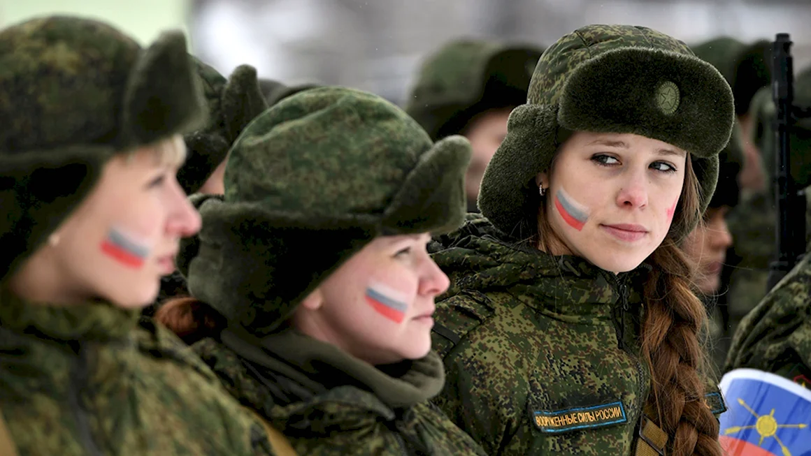 Девушки в Российской армии