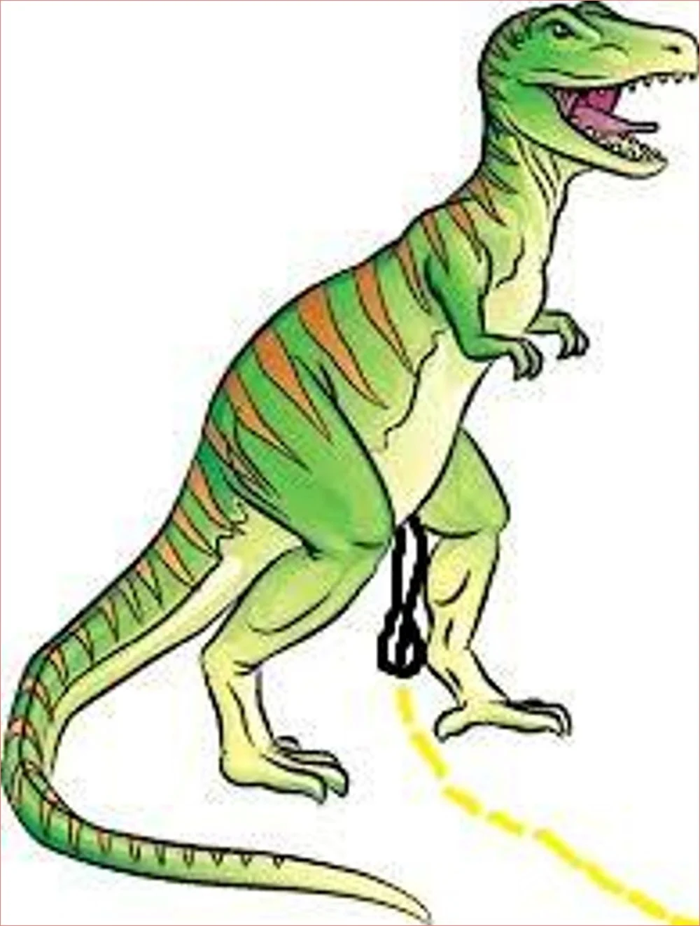 Динозавр рисунок