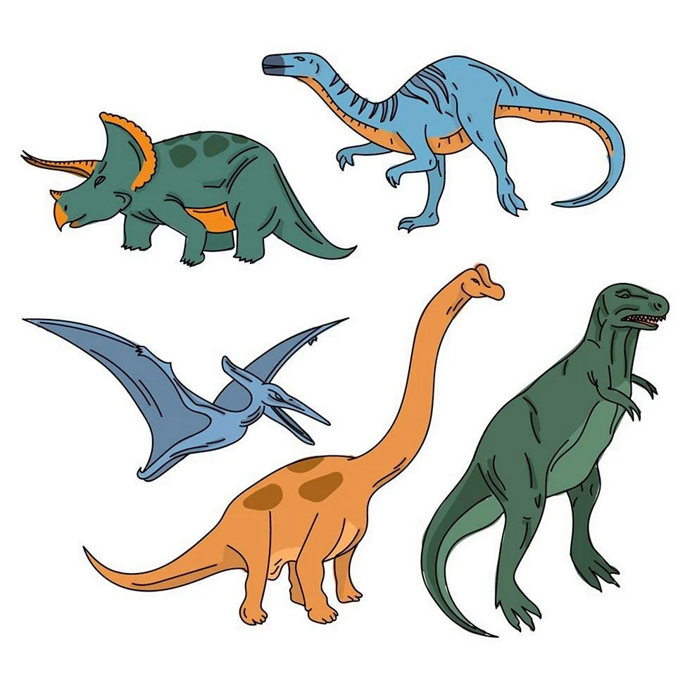 Динозавр вектор