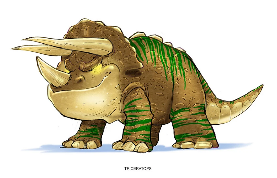 Динозаврик Трицератопс