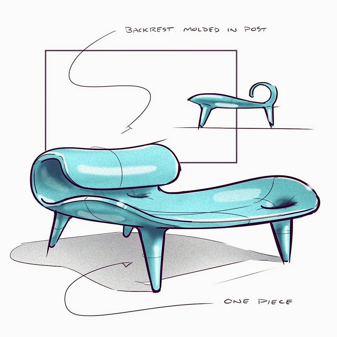 Дизайнерская мебель рисунок