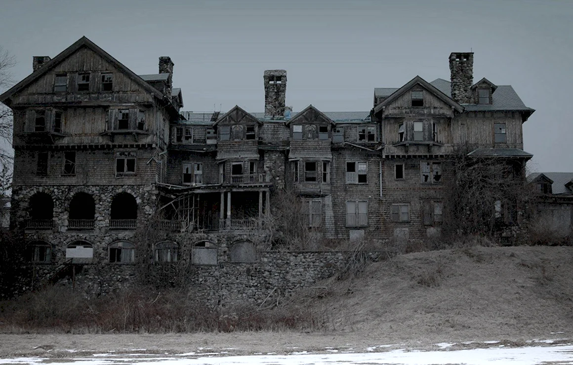 Дом с призраками в вомельсдорфе Пенсильвания