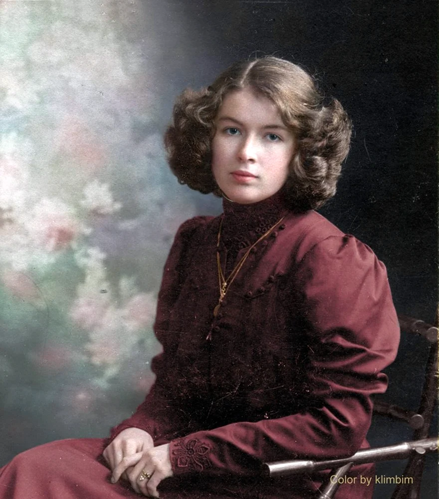 Ева Окунева 1900 г