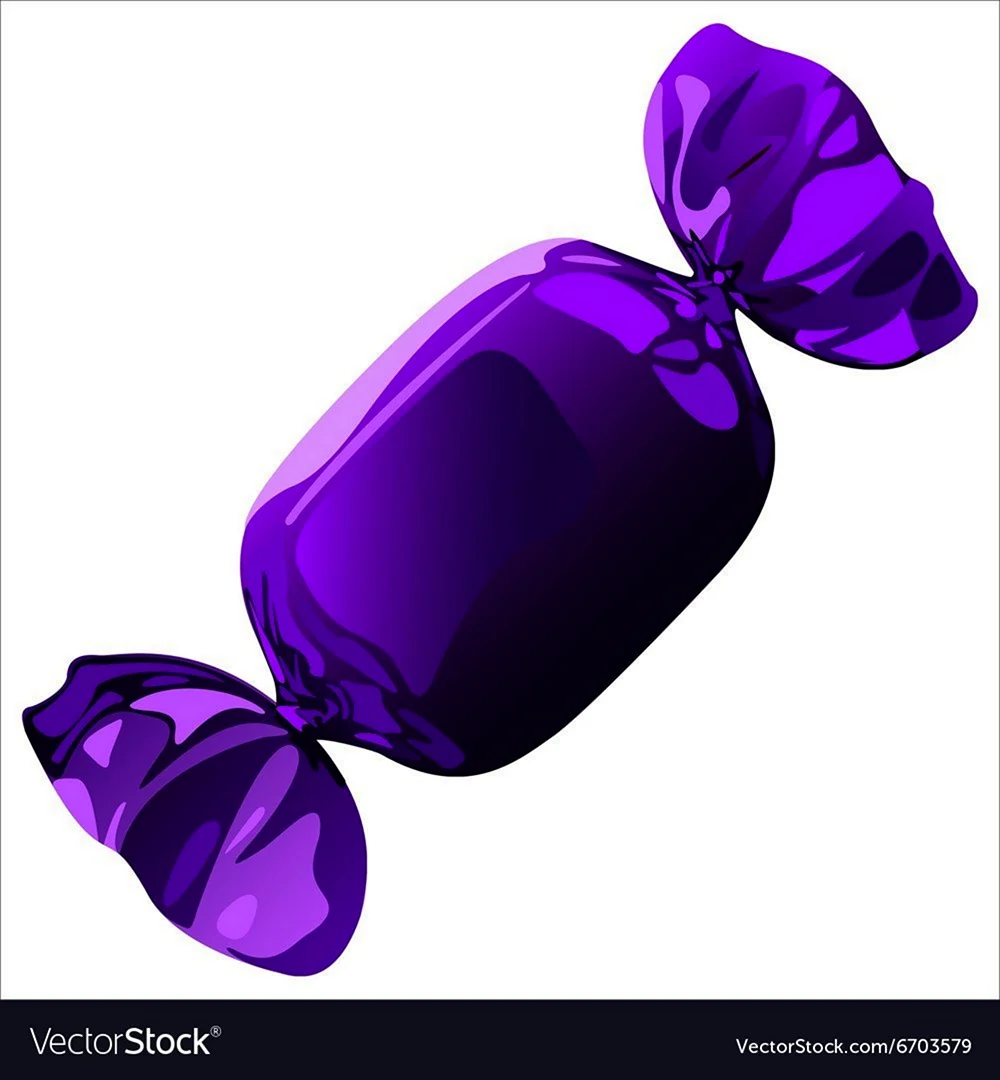 Фиолетовые конфетки
