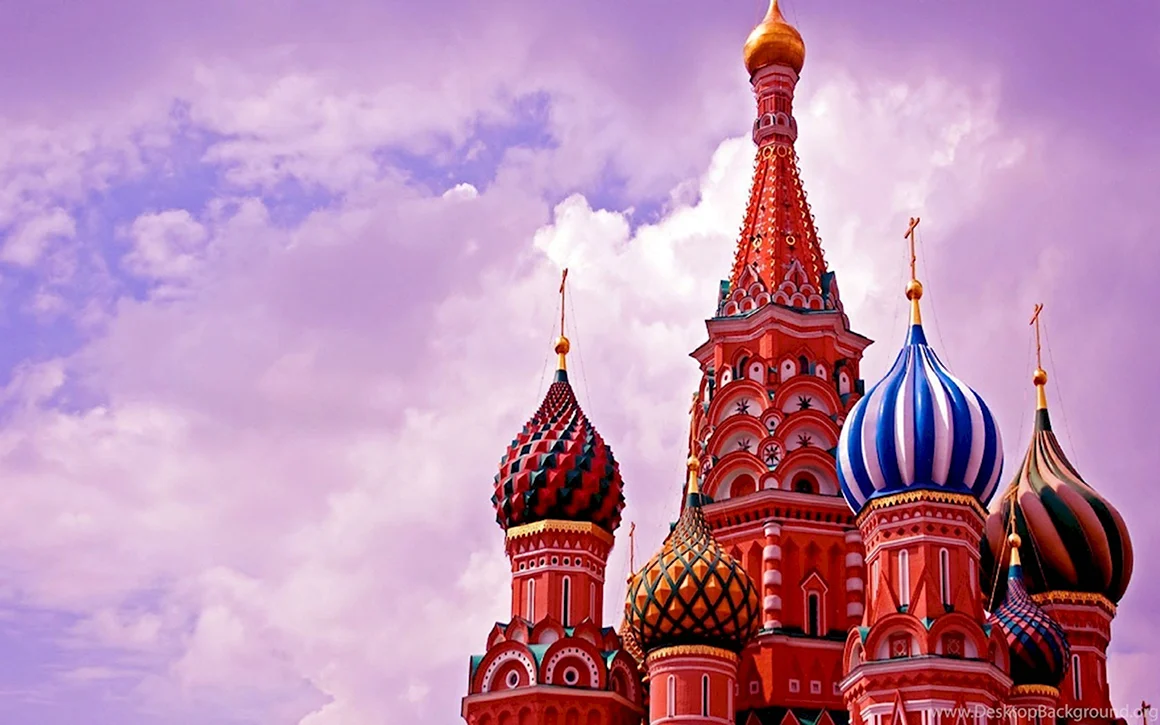Фон с Кремлем на красной площади