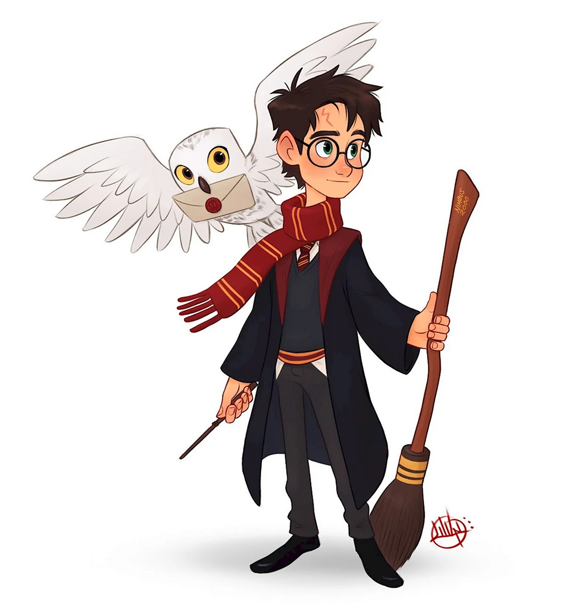 Гарри Поттер в мульт стиле