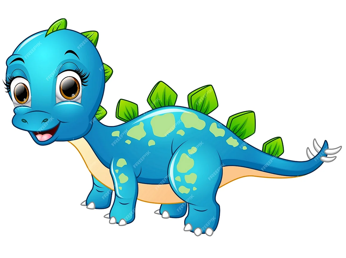Голубой Динозаврик