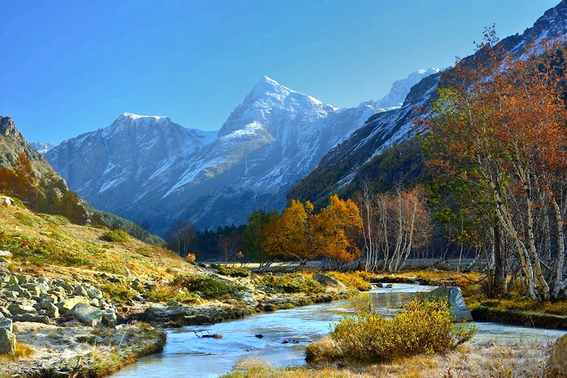Горы и реки Кавказа
