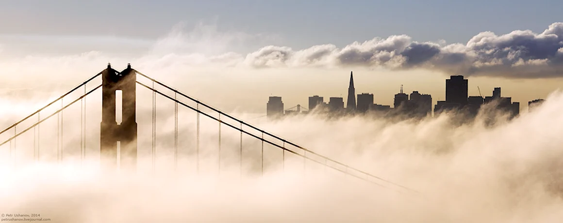 Графическая панорама Сан Франциско