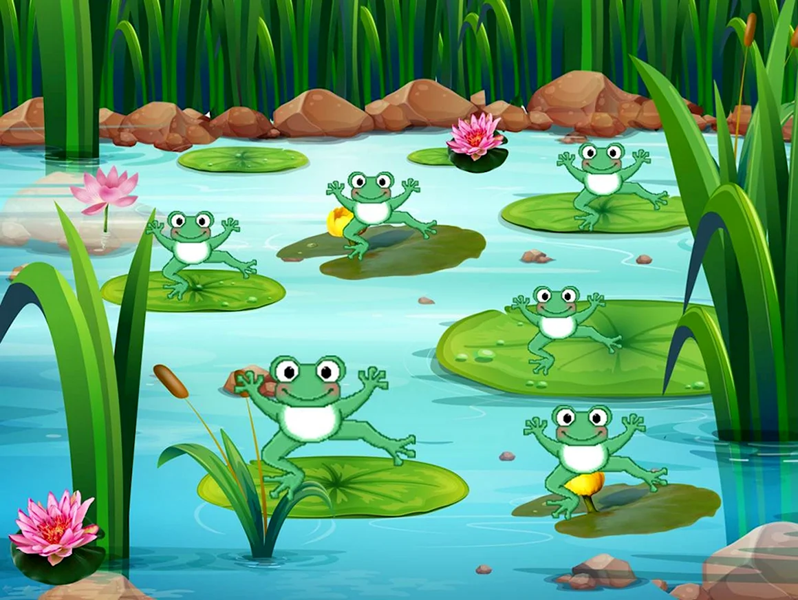 Игра лягушки на болоте