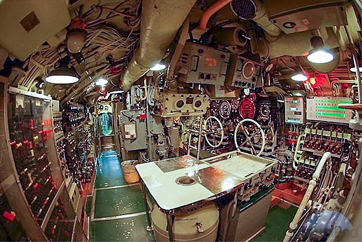 Капитанский мостик подводной лодки