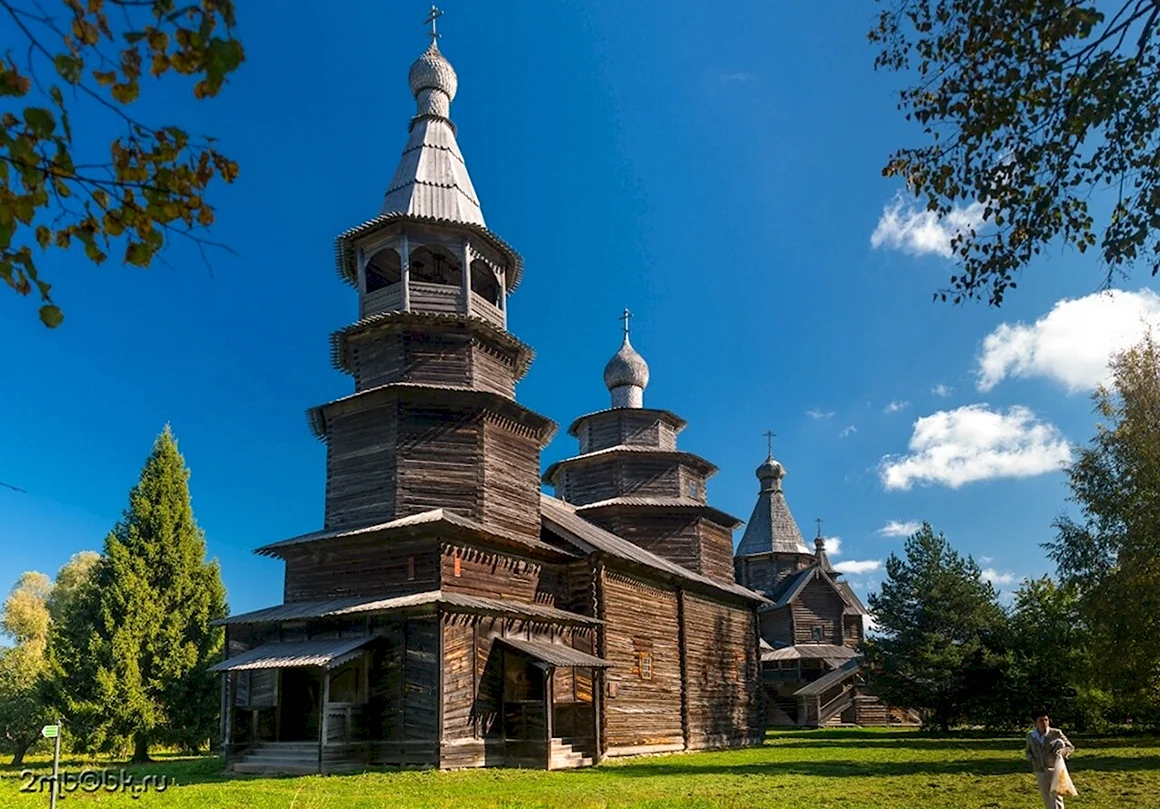 Храм деревянного зодчества Новгород