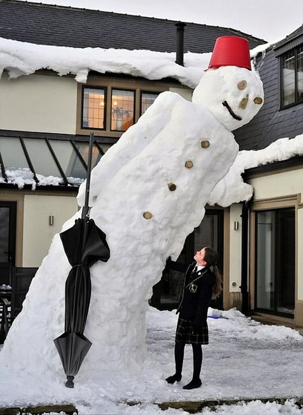 Креативный Снеговик