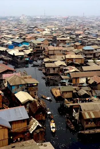 Лагос трущобы