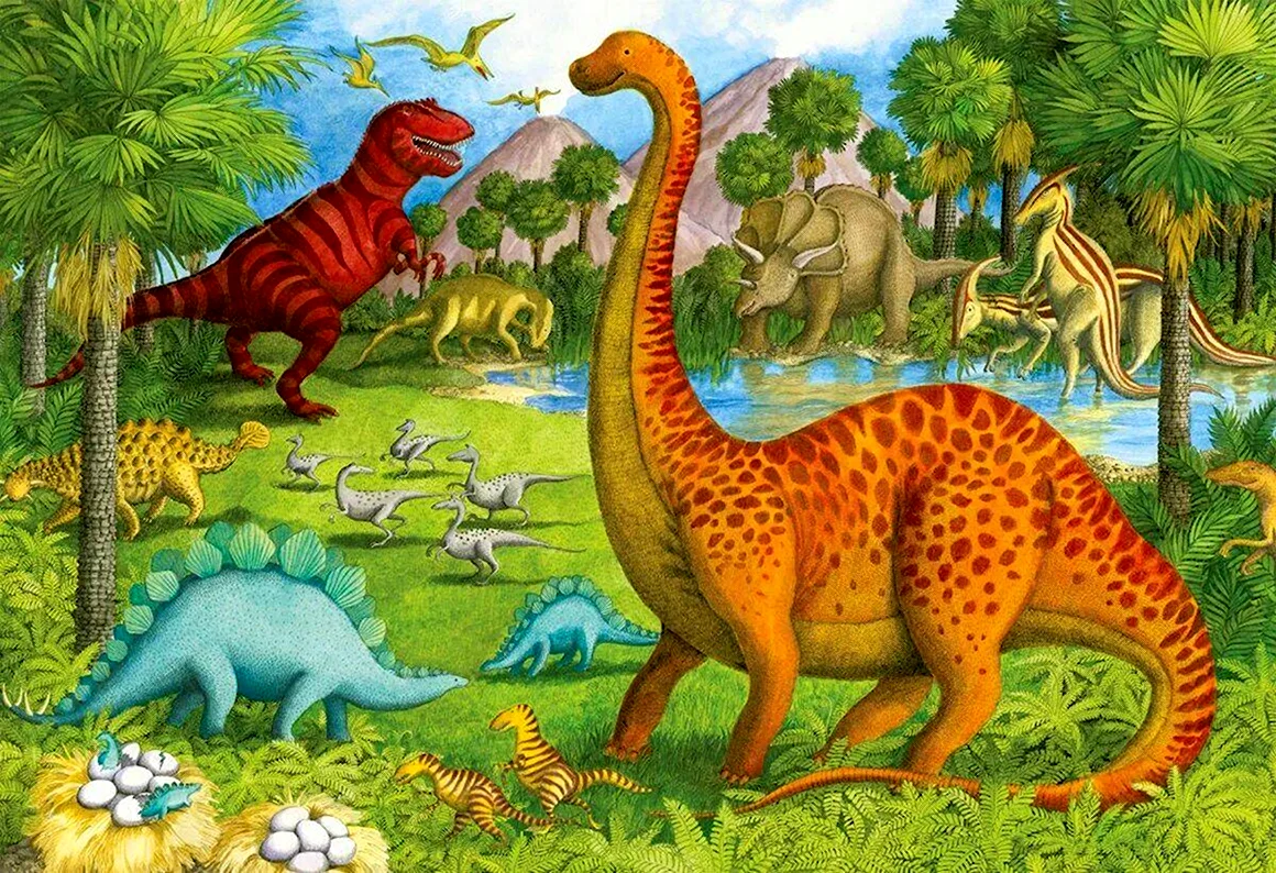 Larsen fh31 - динозавры
