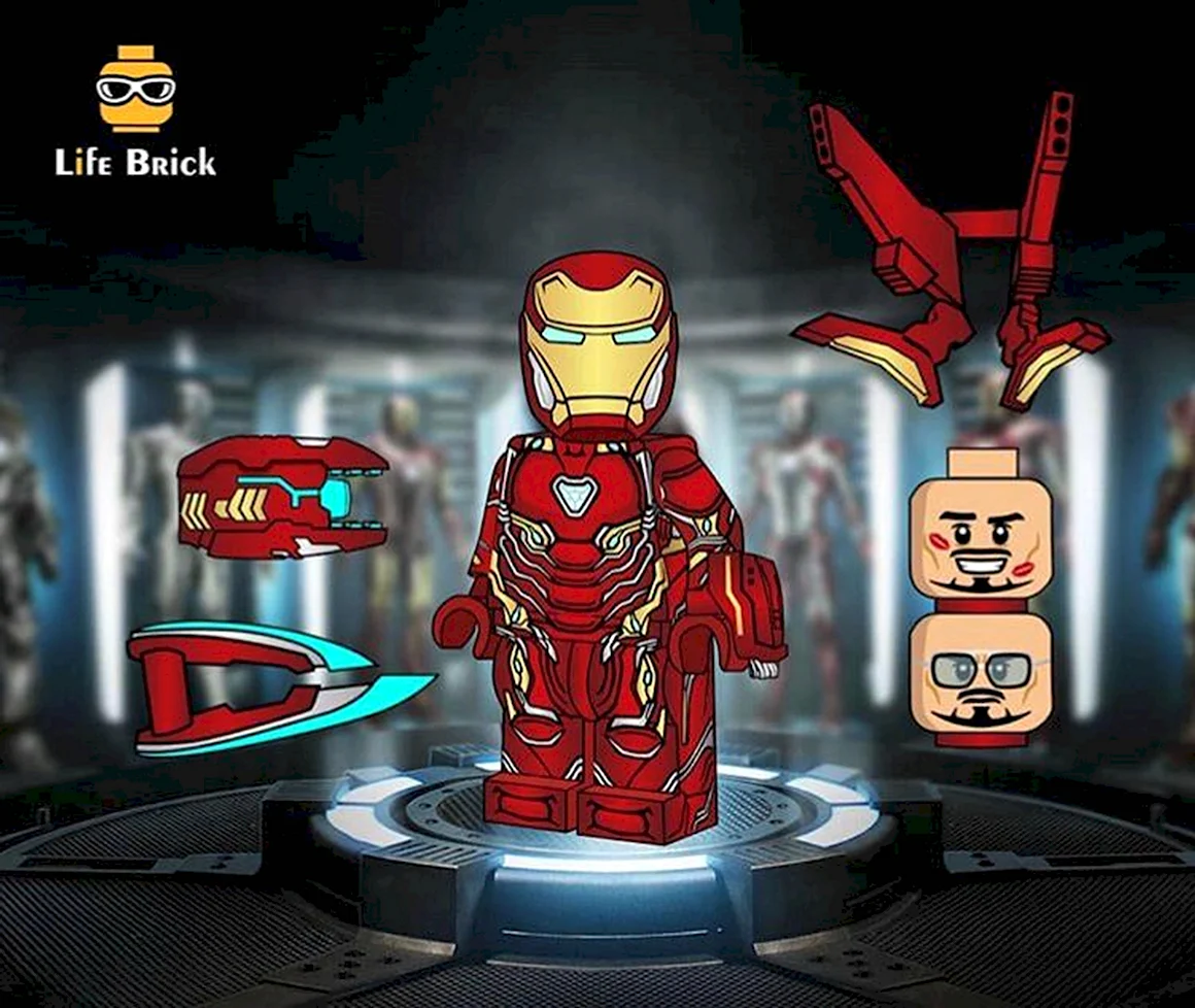 LEGO Iron man Mark 50