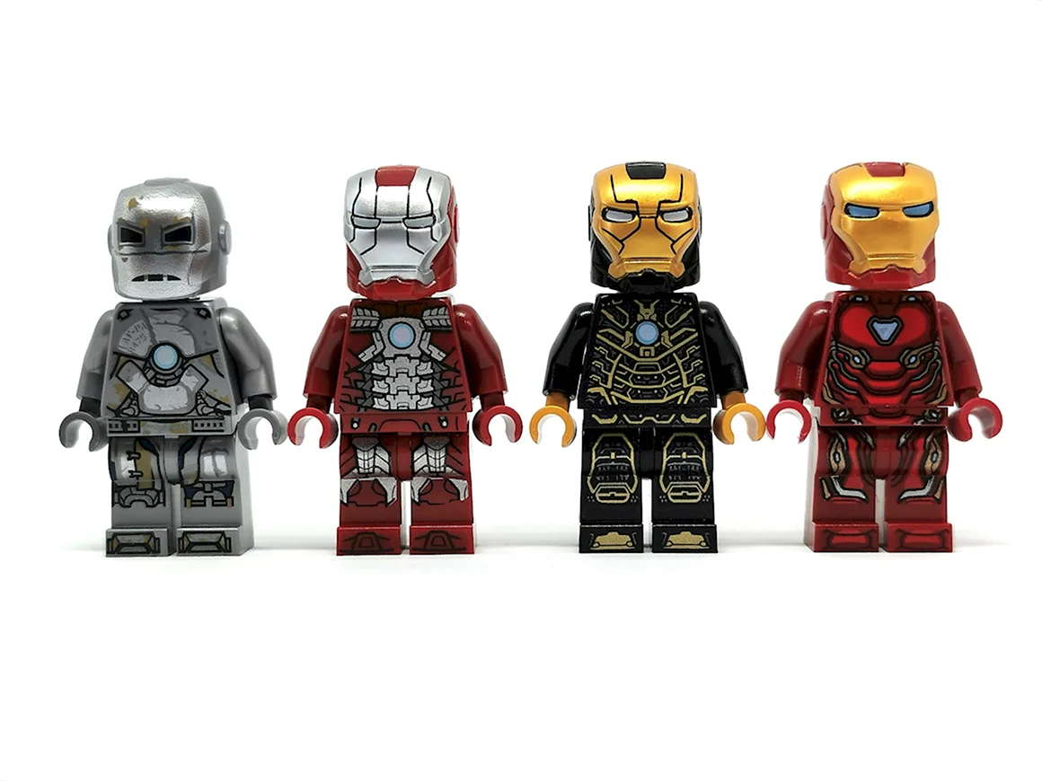 Лего минифигурки Железный человек
