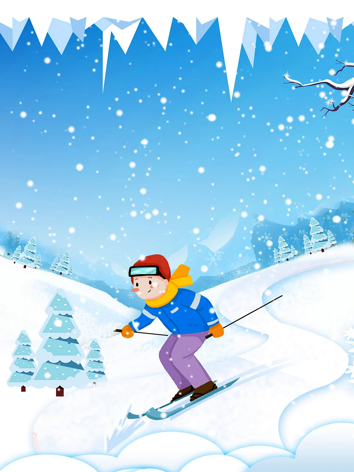 Лыжный спорт дети