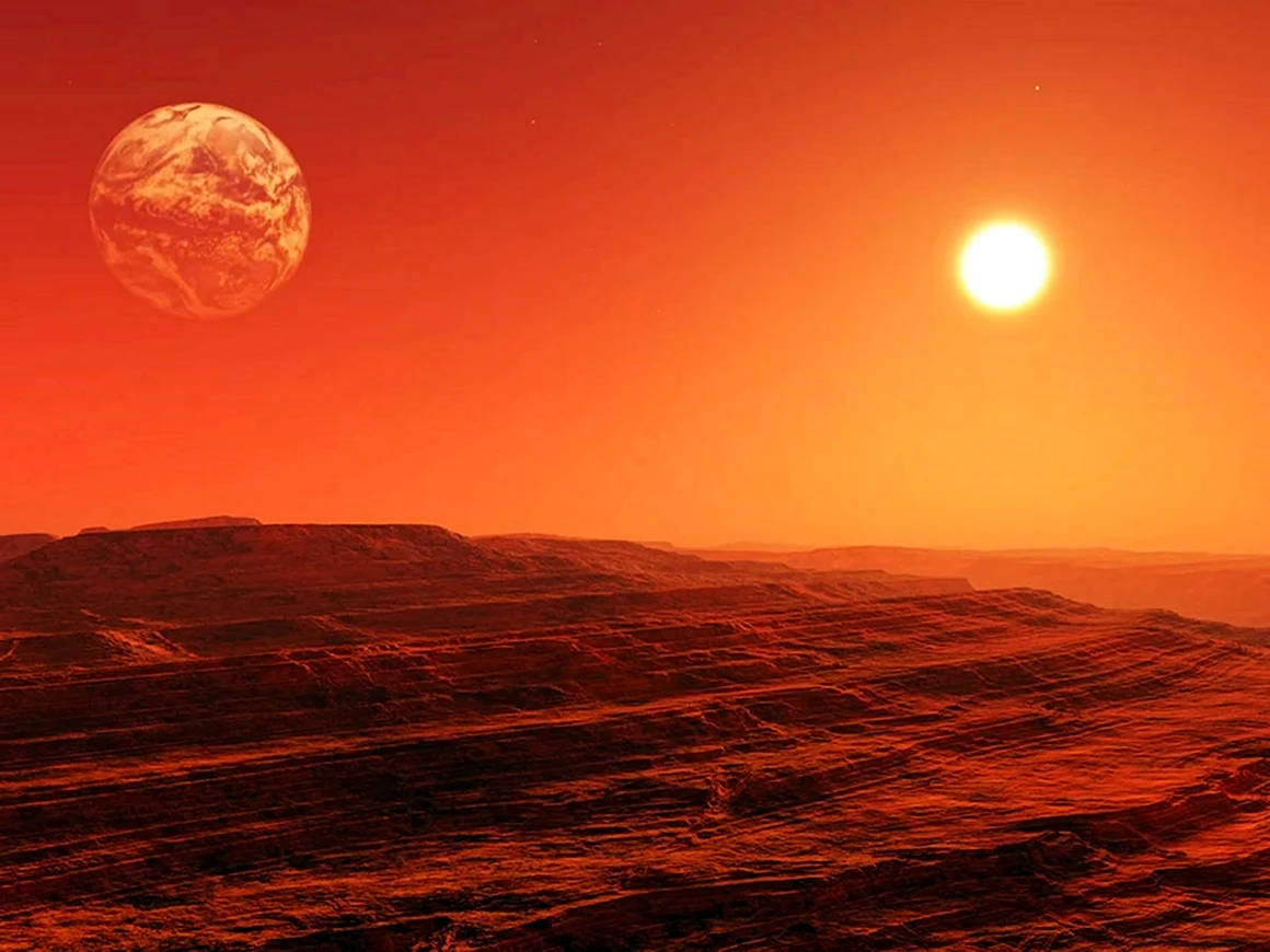 Марс красная Планета