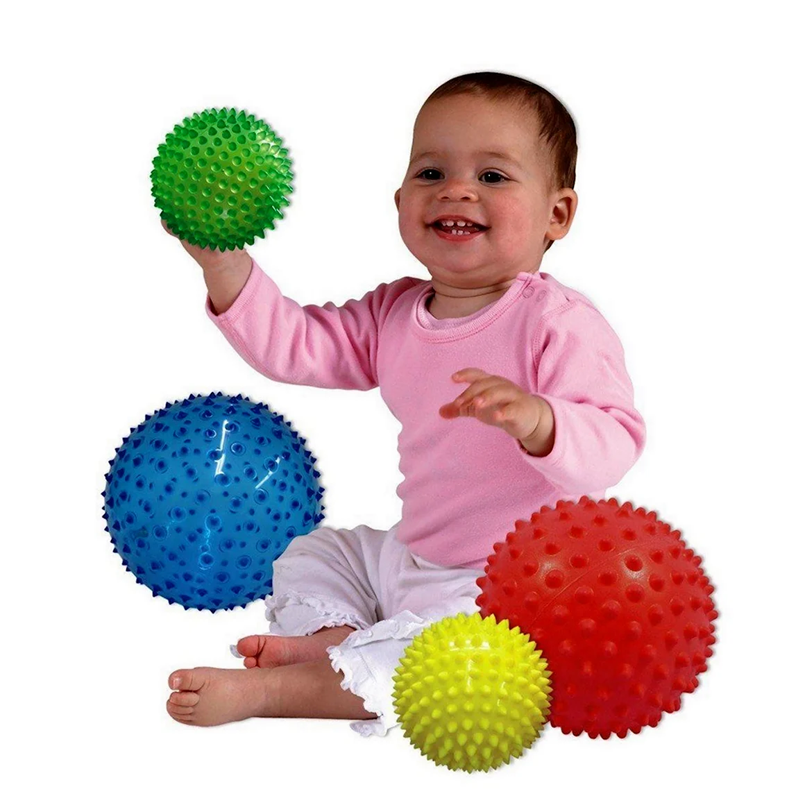 Массажные мячики для малышей