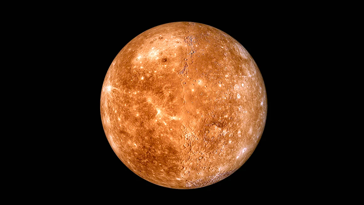 Меркурий в натуральном цвете снимок «Маринера-10»