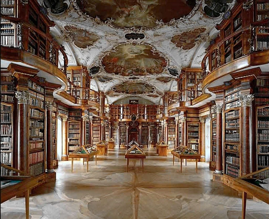 Монастырь Санкт Галлен библиотека