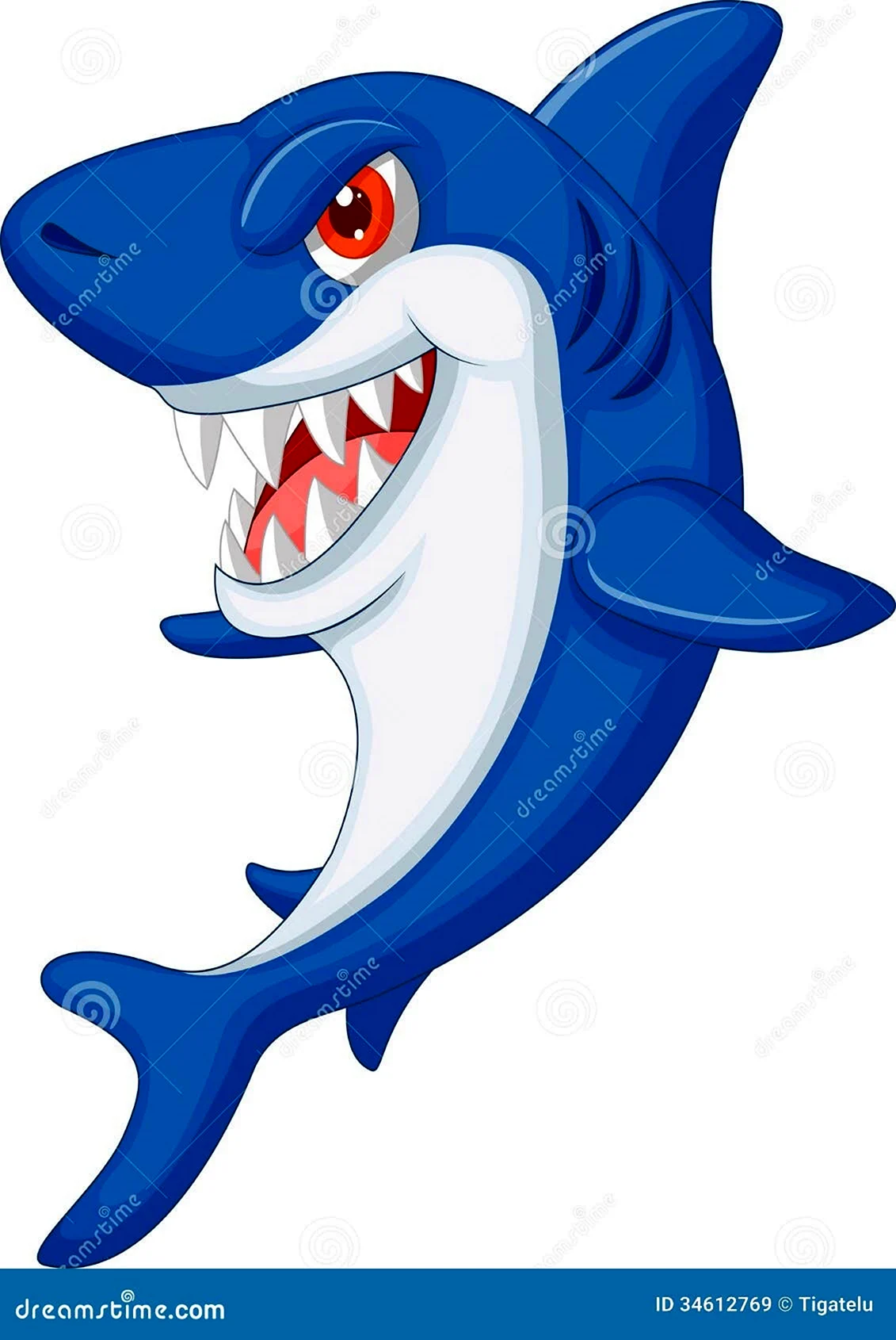 Мультипликационная акула