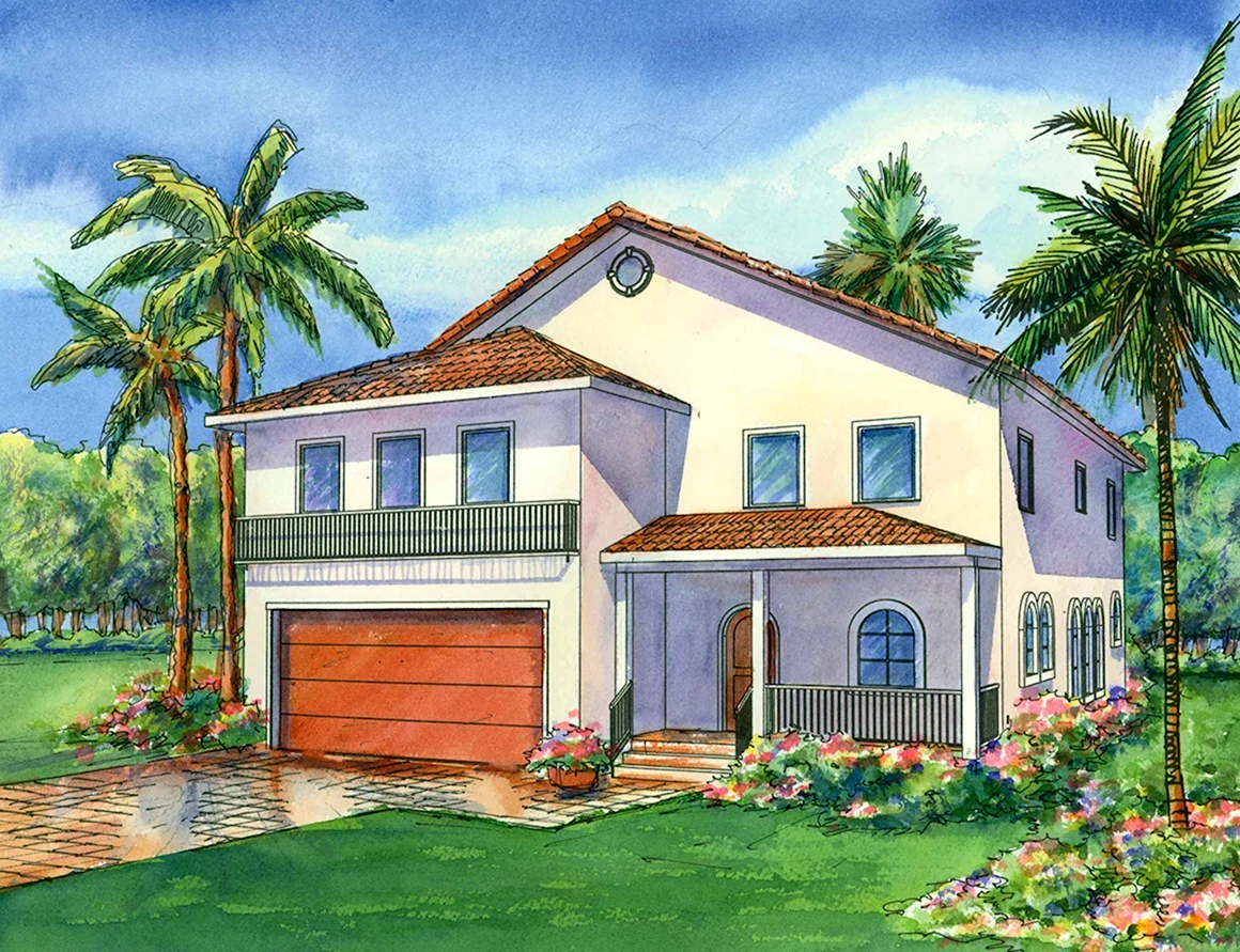 Нарисовать дом мечты
