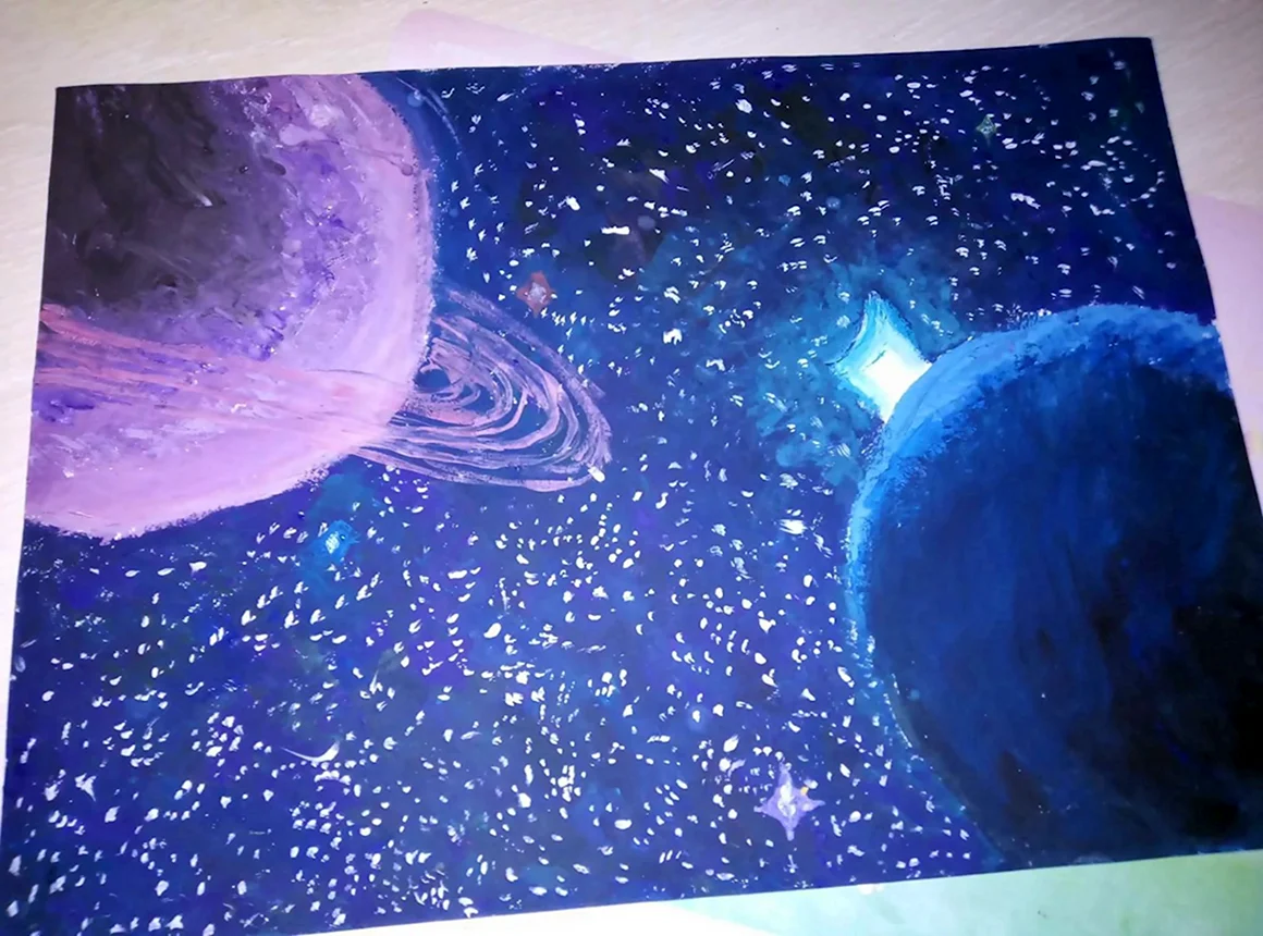 Нарисовать космос
