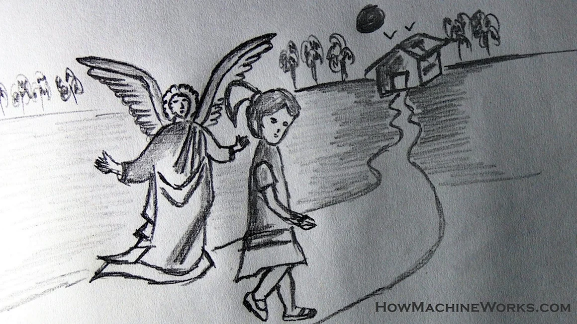 Названия рисунков с ангелом