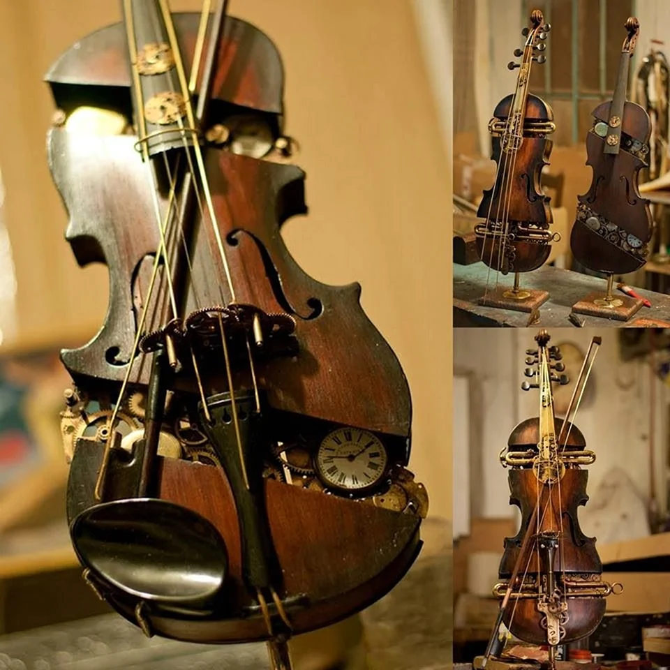 Необычная скрипка
