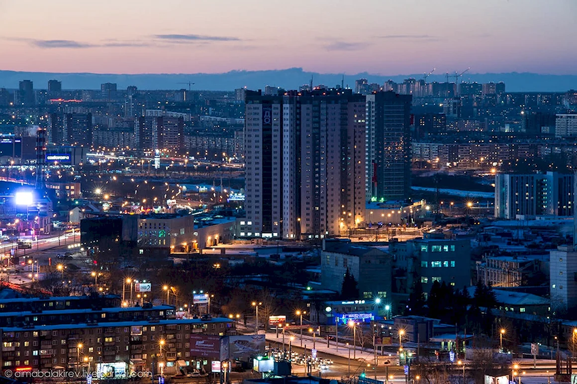 Ночной Челябинск центр