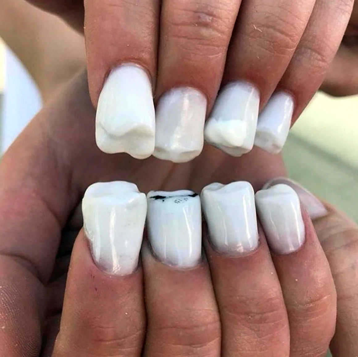 Ногти зубы