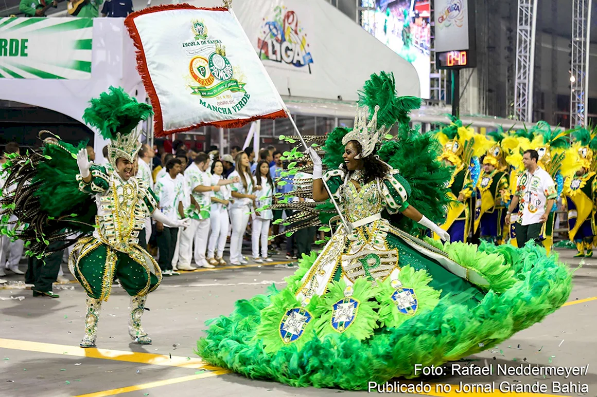 Новогодний карнавал в Бразилии