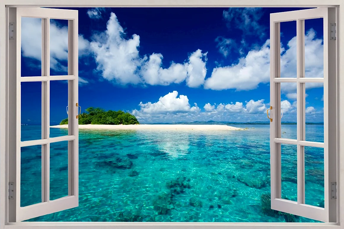 Окно на море