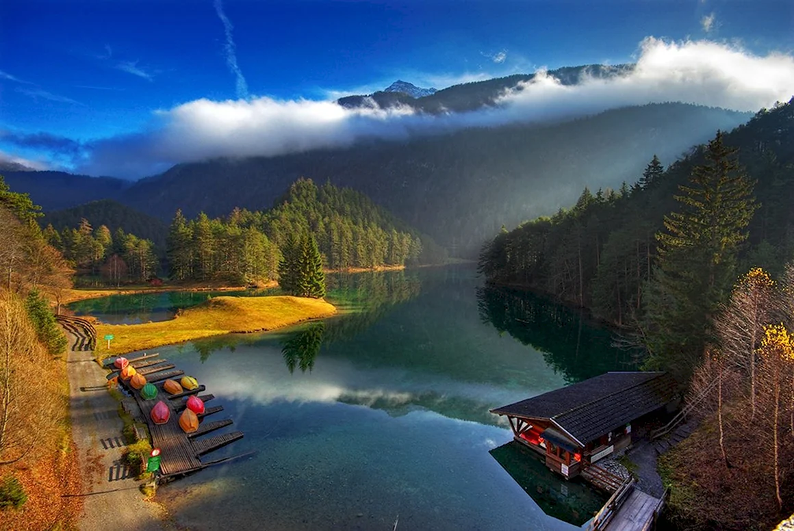 Озеро Тироль Австрия