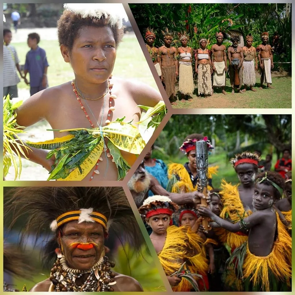 Папуасы новой Гвинеи женщины
