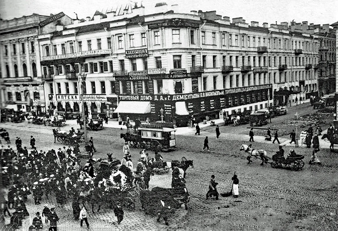 Петербург Невский проспект 19 век