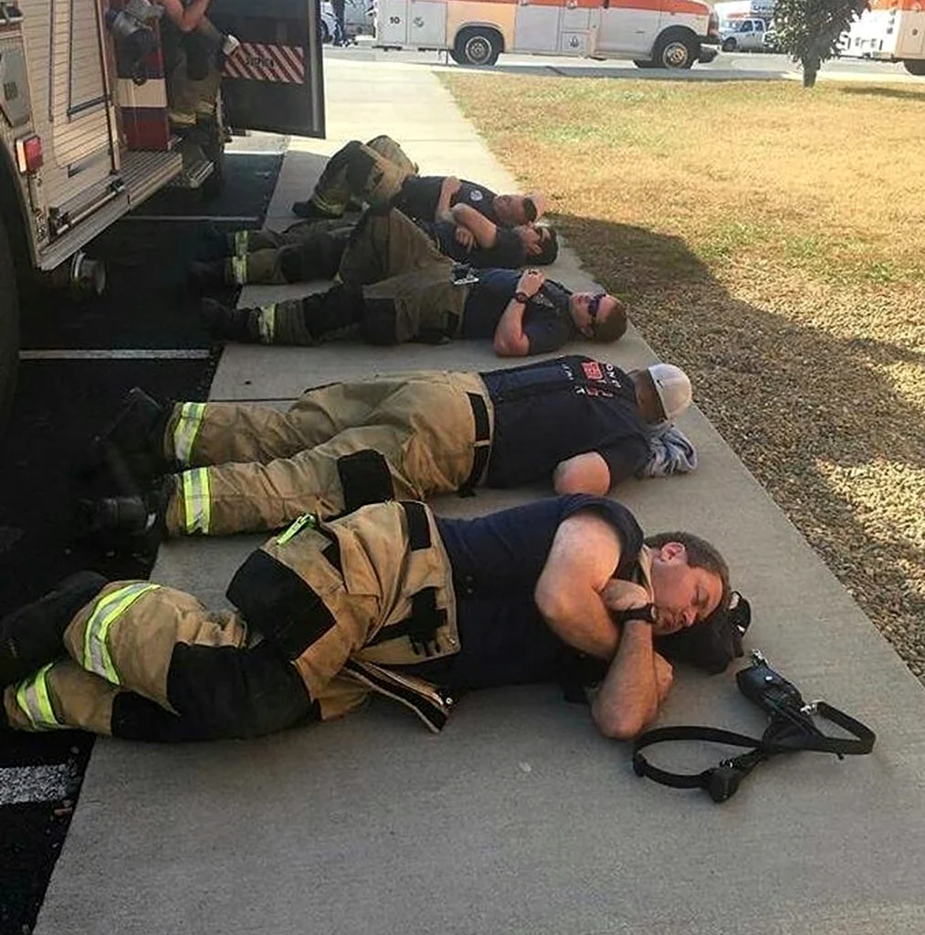 Пьяный пожарный